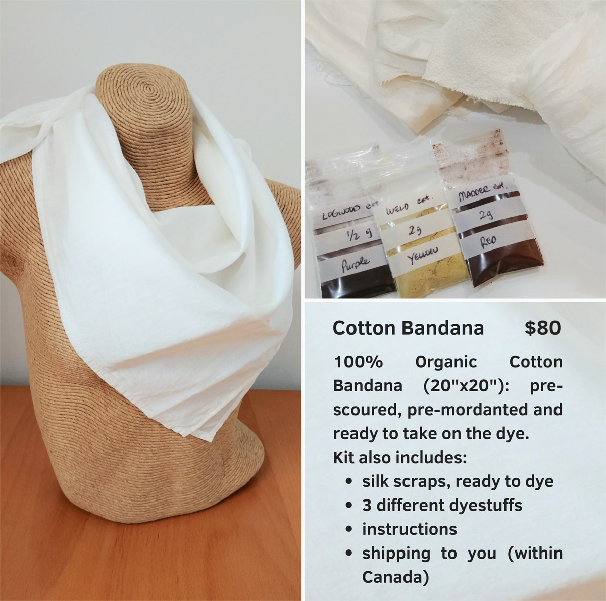 Cotton Bandana Kit – Amacata Design Concepts